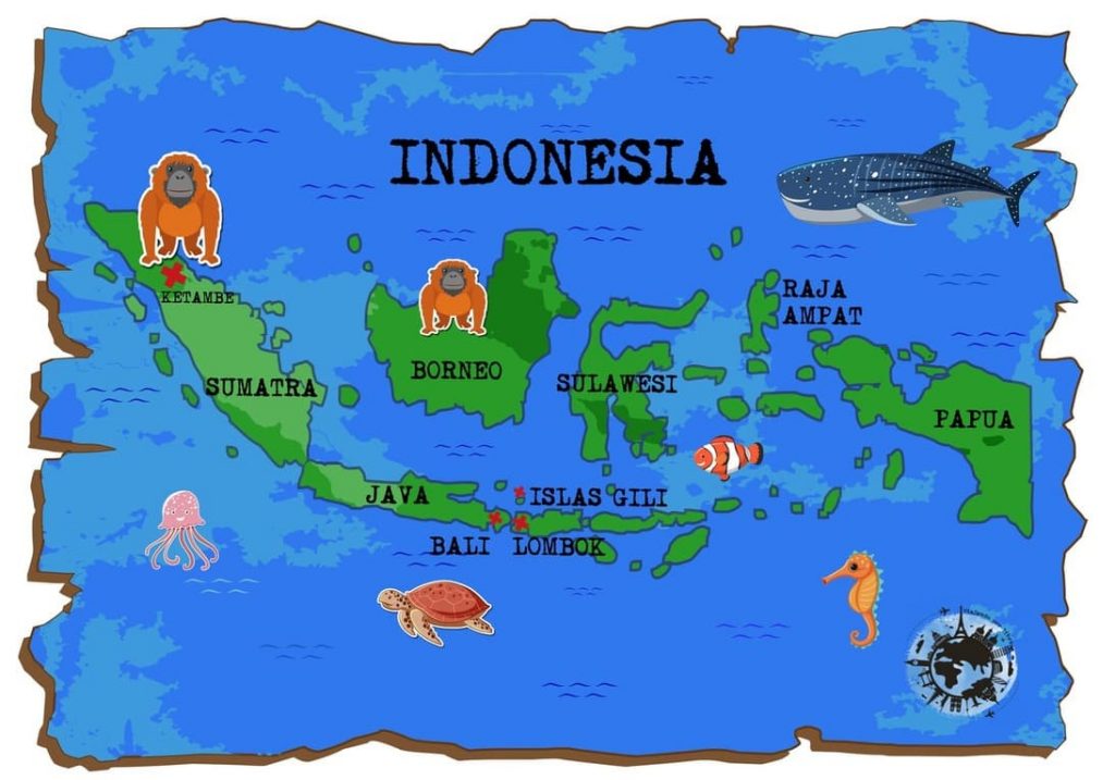 ruta de 18 dias por indonesia